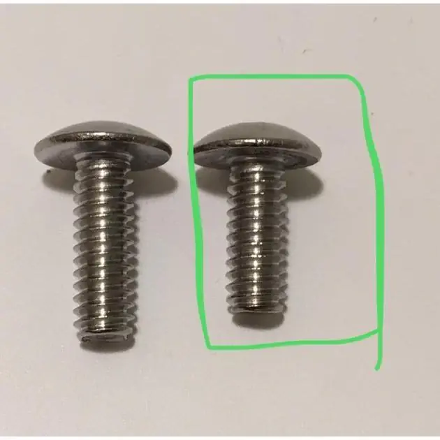 Nur Heute SmartTrack Screw for Foot Brace Vertical Adjustment Plate