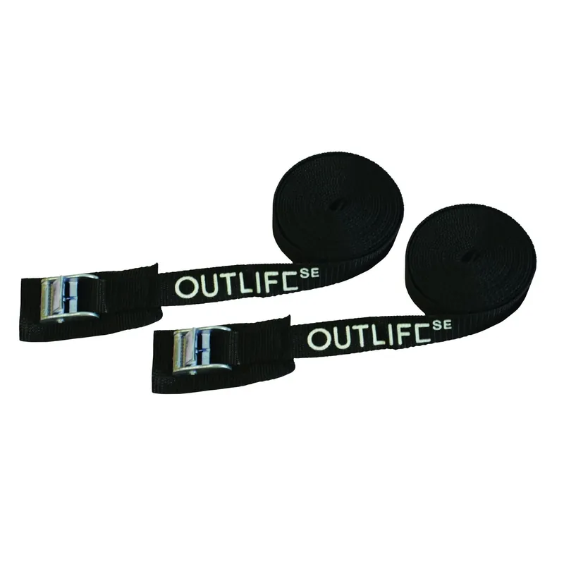 Neue Ware Outlife Spanngurte (25 mm × 3,5 m)
