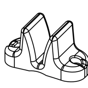Highlight SmartTrack HF Rudder Blade Rest