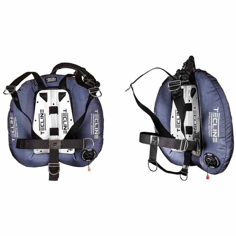 Abverkauf Wing Tecline DONUT 22 SPECIAL EDITION + BP + Harness DIR Blau