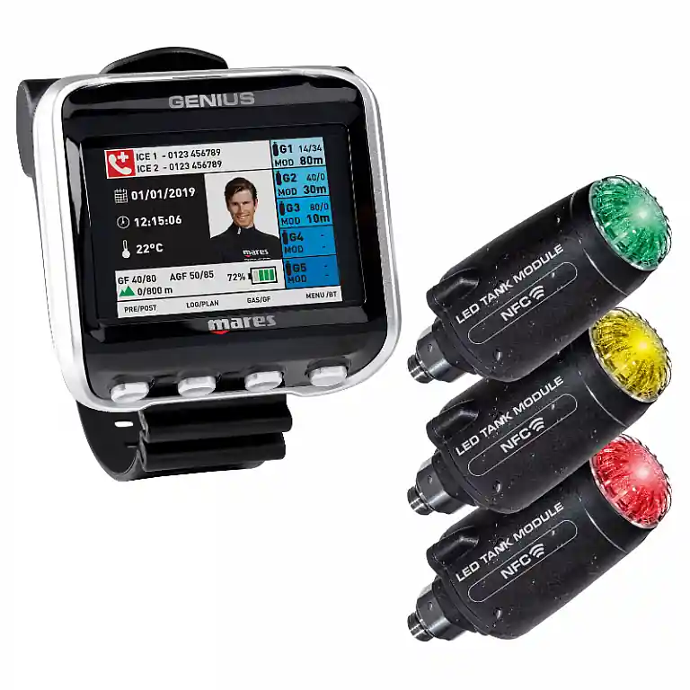 Mares GENIUS Computer- und Flaschen-LED-Modul Nur Für Kurze Zeit