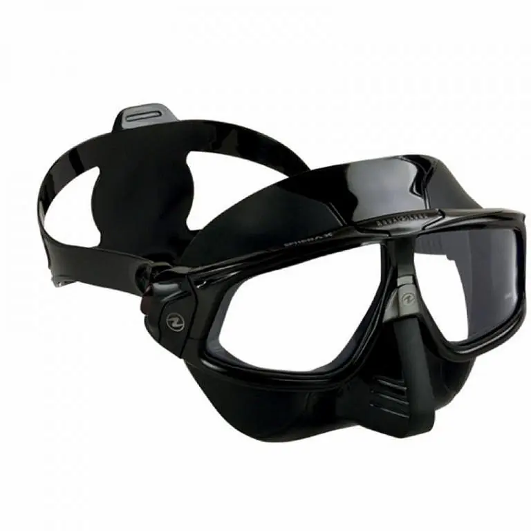 Meistverkauft Maske Aqua Lung SPHERA X – Schwarz-Silikon. - schwarz