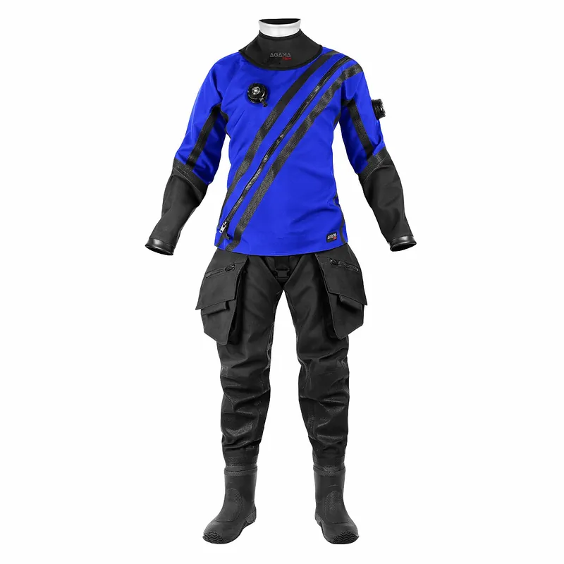 Expressversand Trockener Trilaminatanzug Agama TECH blau