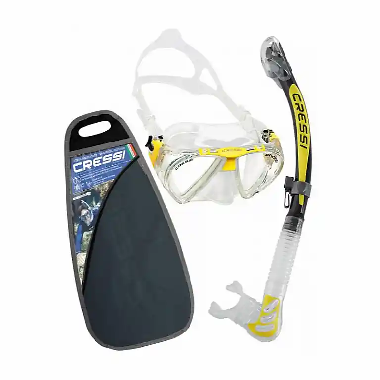 Cressi PENTA und ALPHA ULTRA DRY Schnorchelset Neu