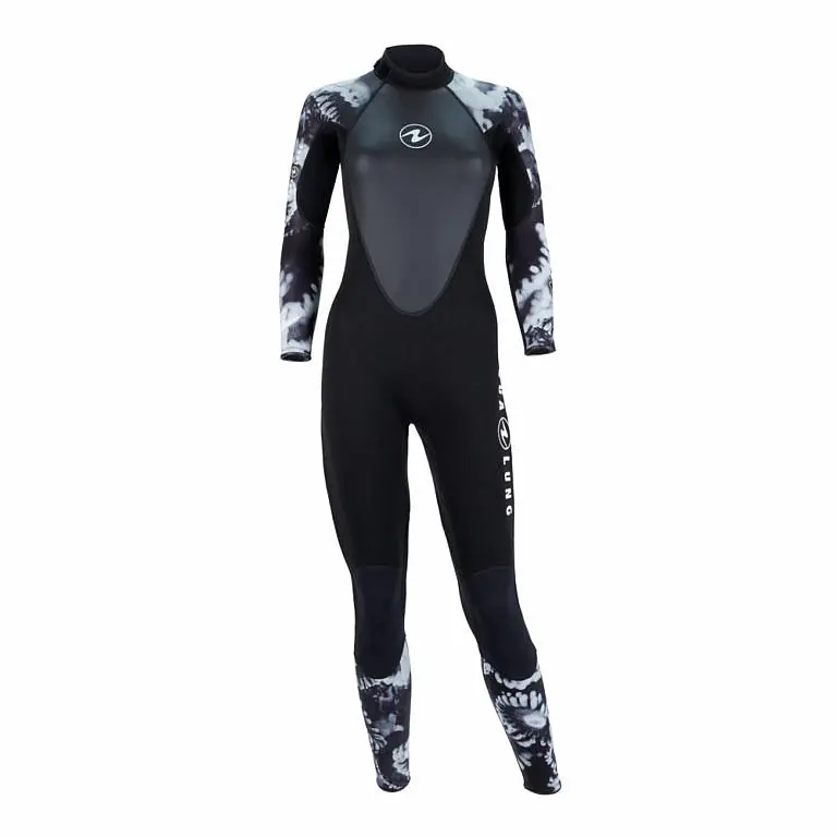 Schneller Versand Damen Neoprenanzug Aqua Lung HYDROFLEX FULL SUIT 3mm schwarz/weiß