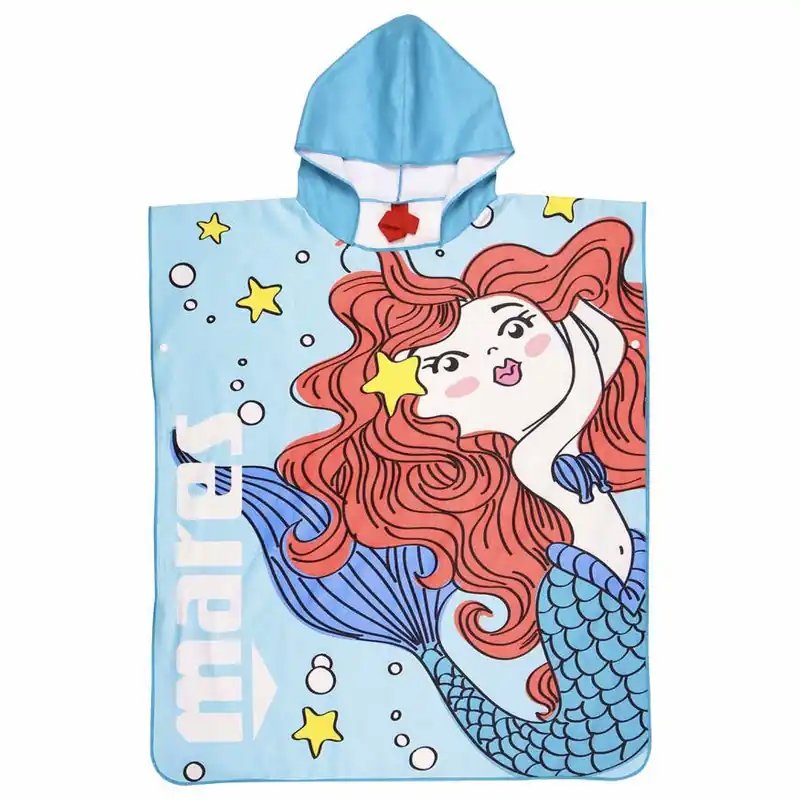 Poncho Mares SEASIDE PONCHO JUNIOR AQUAMARINE Markenware