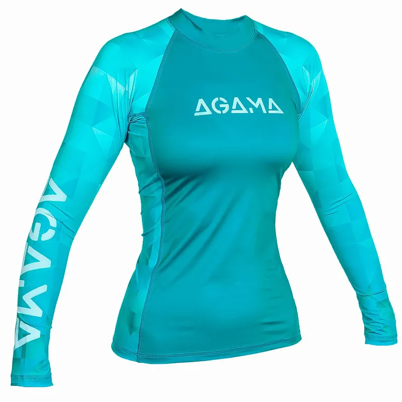 Ausverkauf Damen-Lycra-Shirt Agama AQUA LADY, langärmelig