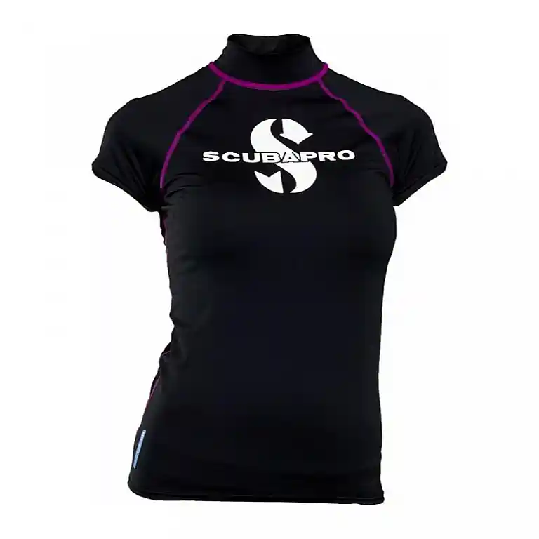 Damen-Lycra-Shirt Scubapro RASHGUARD ONYX UPF50, kurzärmelig Heißes Angebot