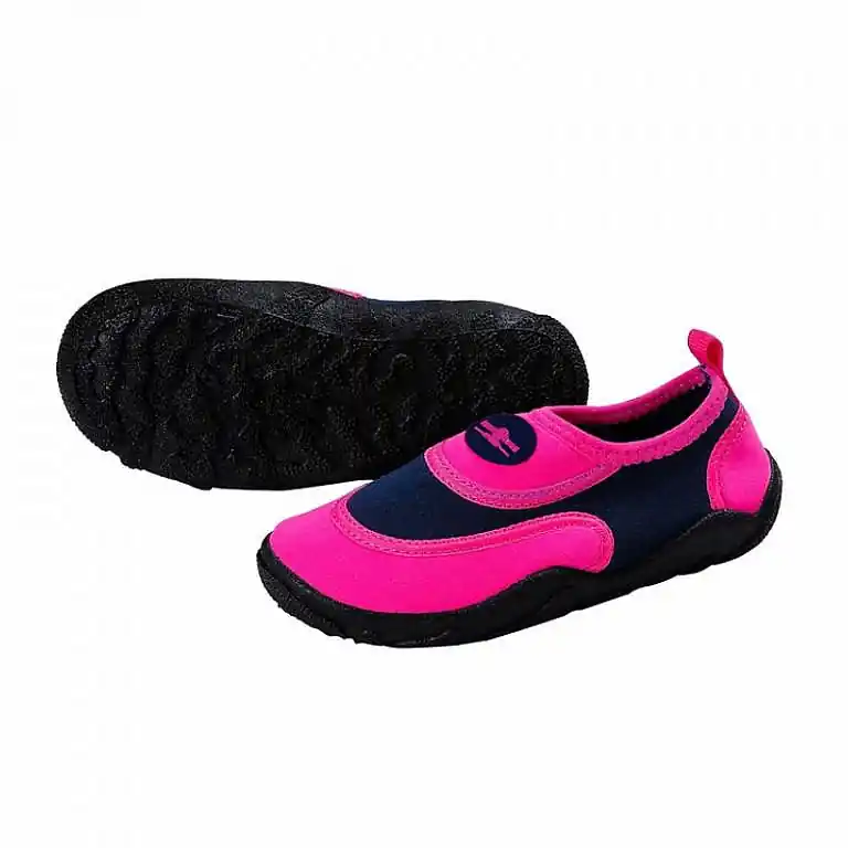 Knallerangebot Wasserschuhe Aqua Lung BEACHWALKER KIDS NEU rosa/dunkel-blau