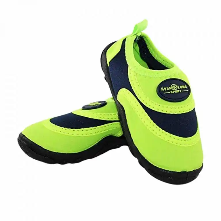 Top-Seller Wasserschuhe Aqua Lung BEACHWALKER KIDS NEU grün/dunkel-blau