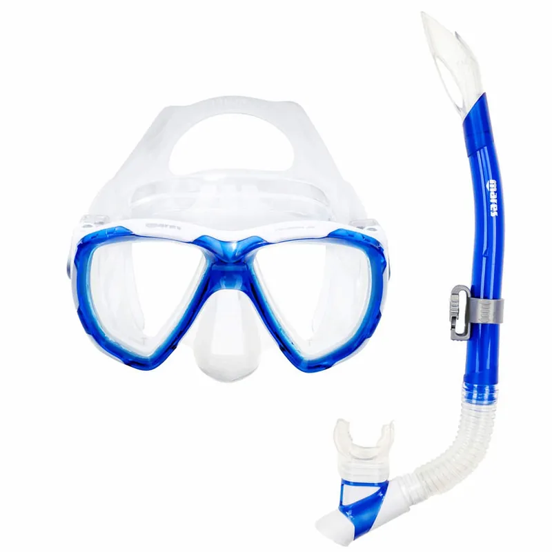 Wochenendangebot Kinder-Set Maske und Schnorchel Mares TRYGON JUNIOR - blau