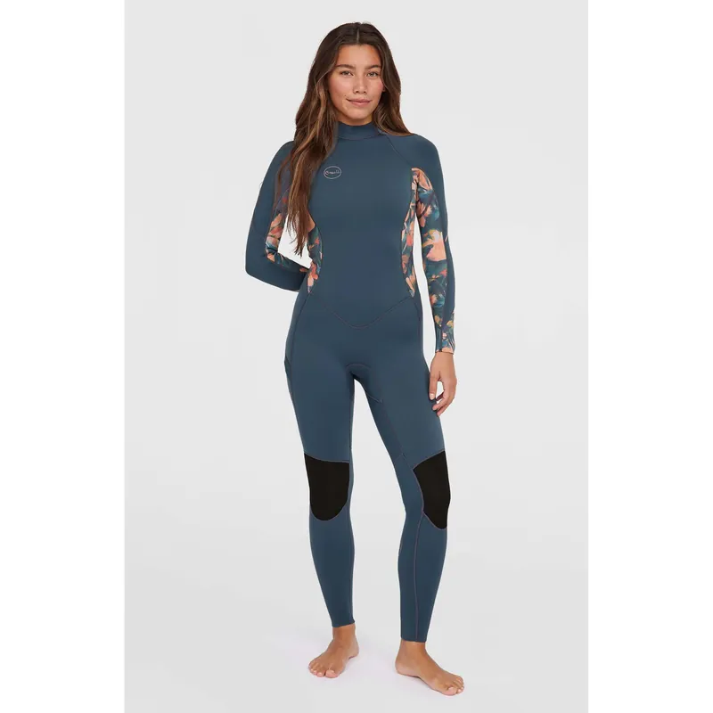 Markenprodukt O’Neill Damen Neoprenanzug Bahia 3/2 Back Zip Full Copenblu/Pntropcs/Pntropcs SU25