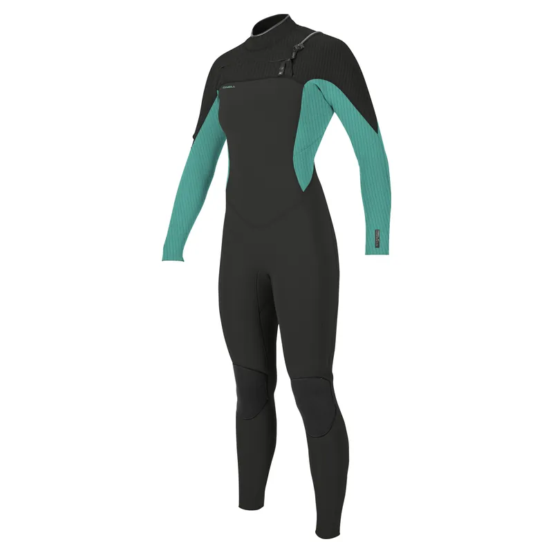 O’Neill Damen Neoprenanzug Hyperfreak 4/3+ Chest Zip Full Raven/Opal SU23 Preisreduziert