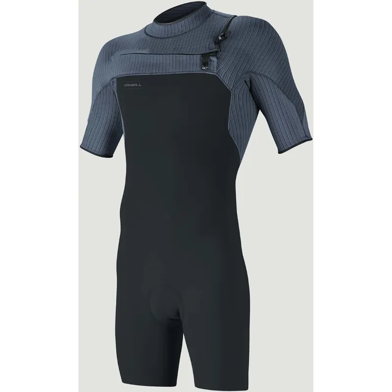 O’Neill Herren Neoprenanzug Hyperfreak 2mm Chest Zip S/S Spring Navy/Raven SU24 Knallerangebot
