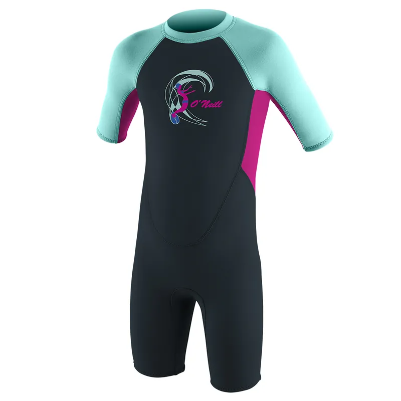 O’Neill Kinder Neoprenanzug Toddler Reactor-2 2mm Back Zip S/S Spring – Girls SLATE/BERRY/SEAGLASS SU24 Sonderangebot