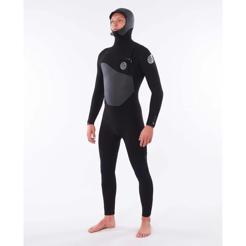 Preis Gesenkt Rip Curl Herren Neoprenanzug FLASHBOMB 6/4 HOOD C/ZIP BLACK FA22