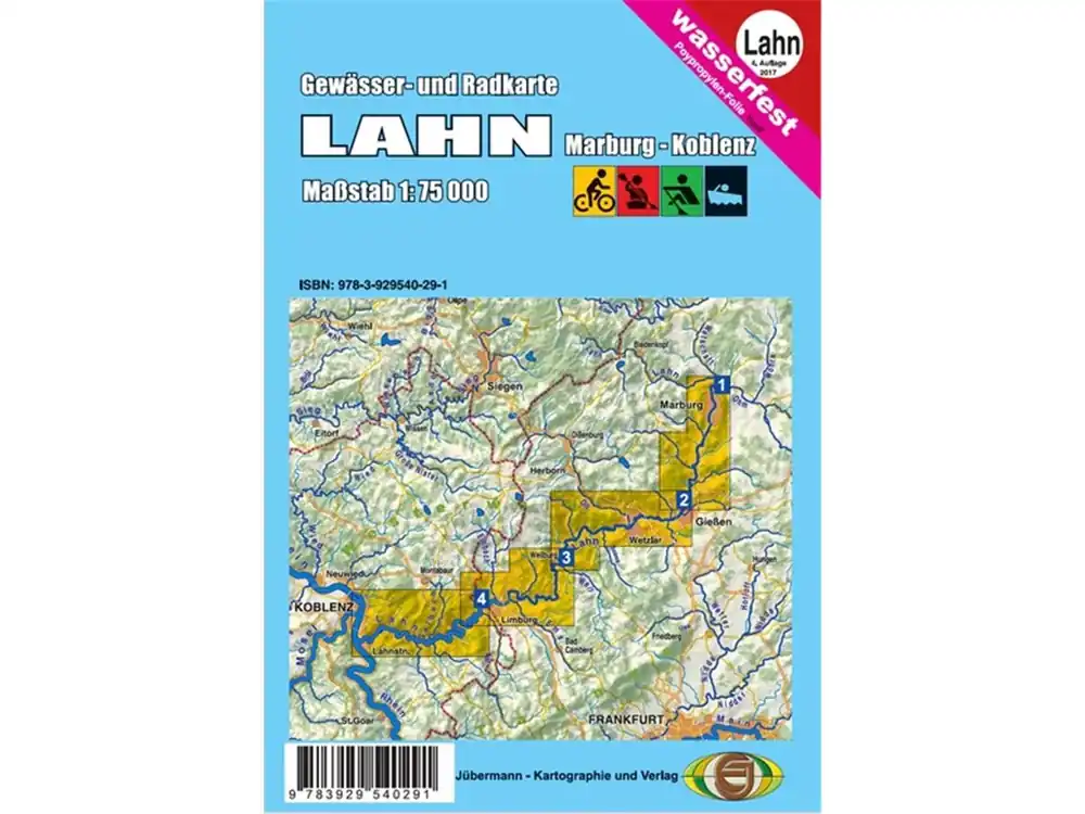 Gewässerkarte Lahn Wochenendangebot