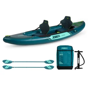 Must-Have Jobe Gama Inflatable Kayak Package Atlantic Green