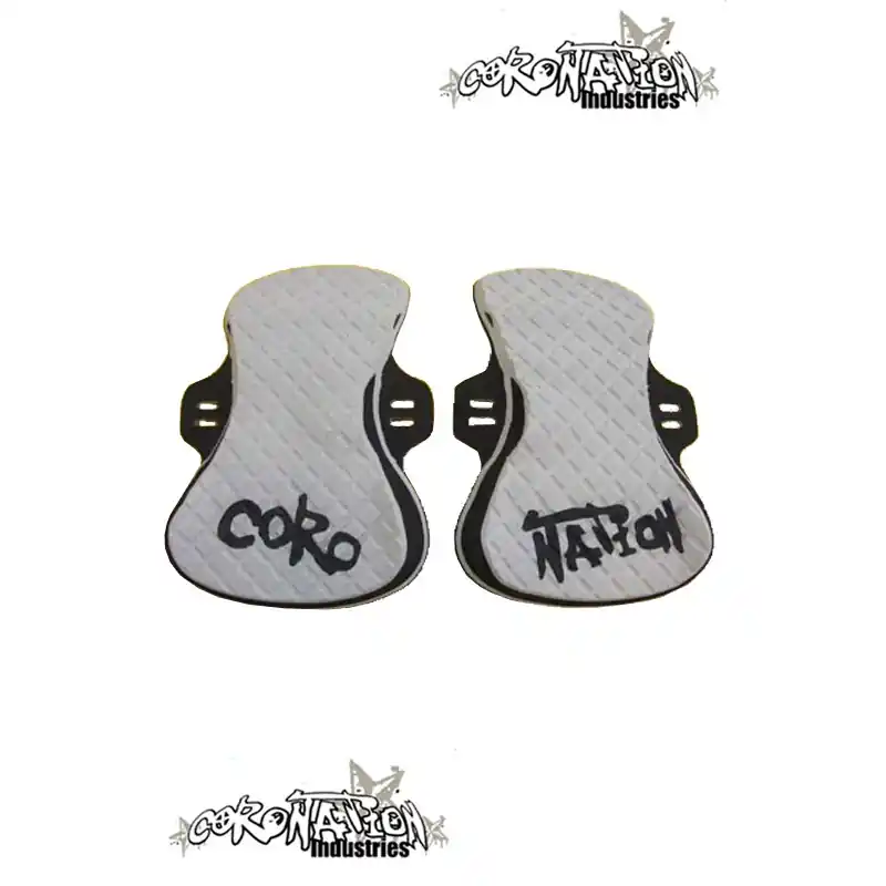 Preiswert Coronation-Industries Kiteboard-Footpads Exclusive light grey