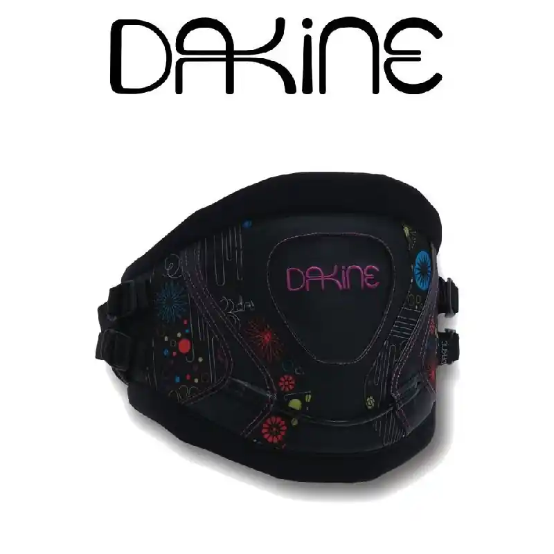 Dakine Wahine Girl-Frauen Kite-Hüfttrapez 2009 black/spyro Rabatt
