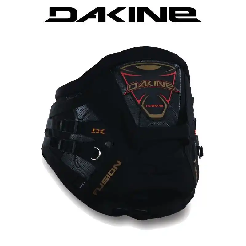 Dakine Fusion Kite-Sitztrapez 2009 black-gold-red Sofort Bestellen