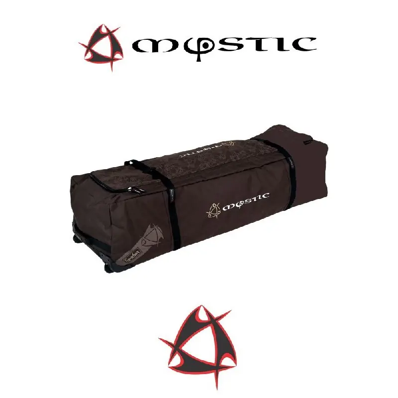Mystic Kiteboardbag Gear mit Rollen 140 brown Must-Have