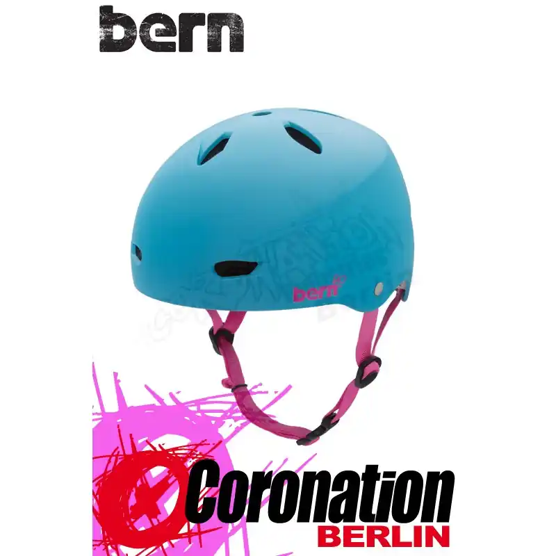 Bern Frauen Kite-Helm Brighton H2O - Cyan matt Bestpreis