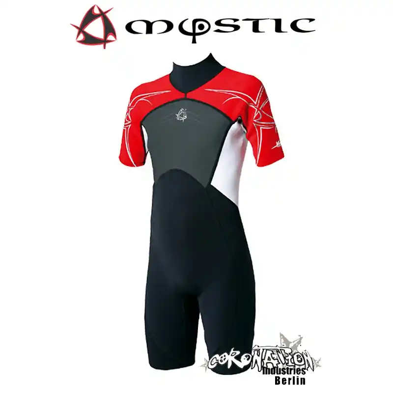 Heißes Angebot Mystic Neoprenanzug Shorty 3/2 D/L Red