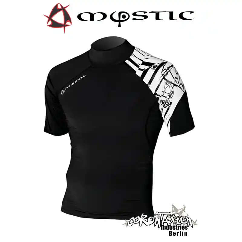 Aktuell Mystic Crossfire Rash Vest S/S