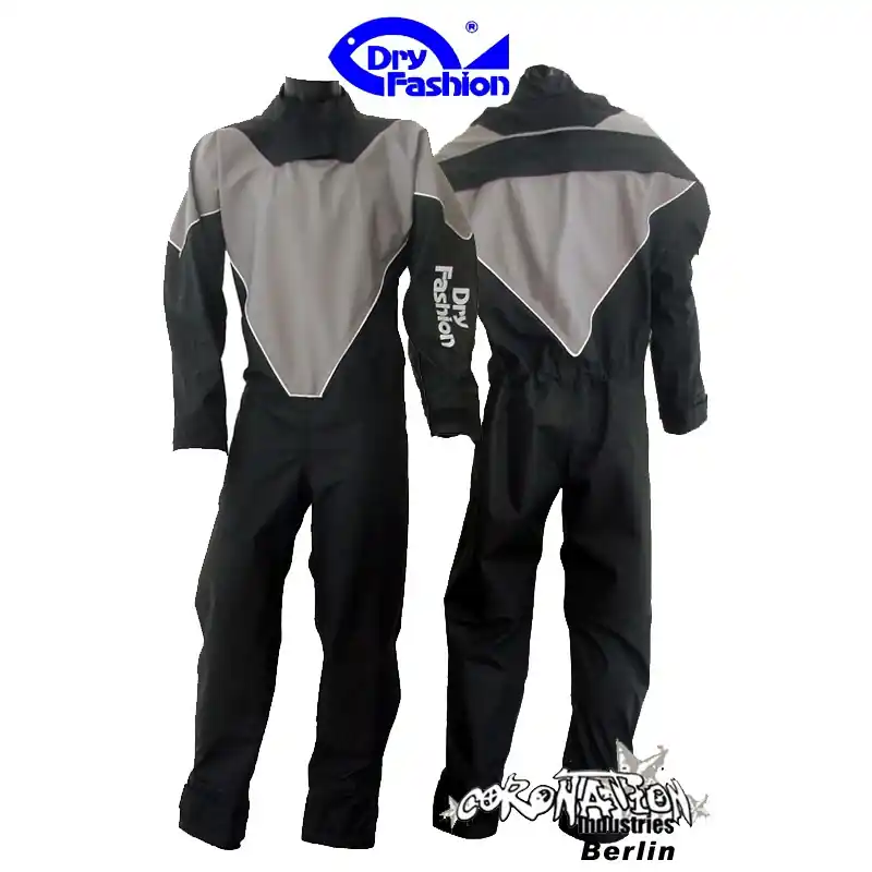 Online Kaufen Dry Fashion Kitesurf Trockenanzug Black Performance Schwarz/Grau