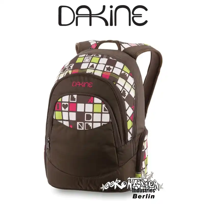 Abverkauf Dakine Prom Girls Schul & Laptop-Rucksack Brown Yo Whale