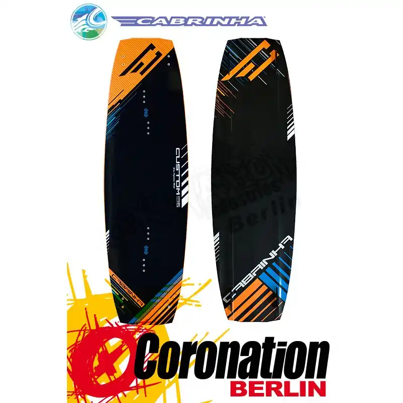 Saisonangebot Cabrinha CUSTOM Kiteboard mit Sync Bindung
