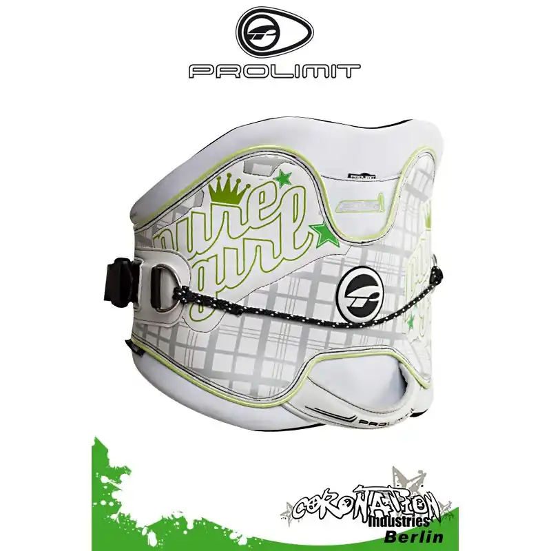 Prolimit Frauen Hüfttrapez Pure Girl Edge Pro White/Green Aktuell