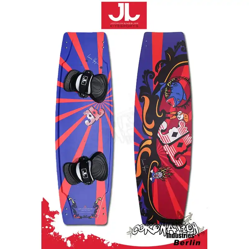 JN Kiteboard 2010 Circus 139x43 Leander Vyvey Pro Model Abverkauf