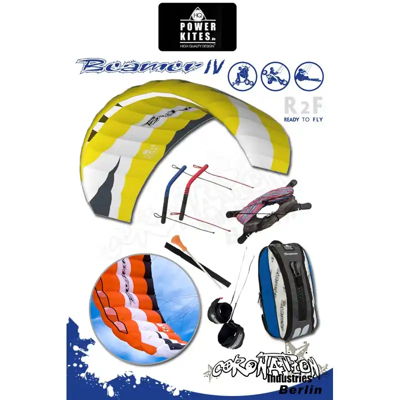 HQ Powerkites 2010 Beamer IV 3.0 R2F Neuheit