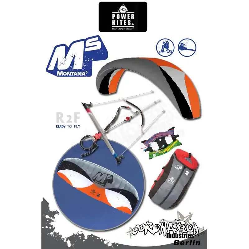 HQ Powerkites 2010 Montana V R2F 7.0 Sichere Zahlung