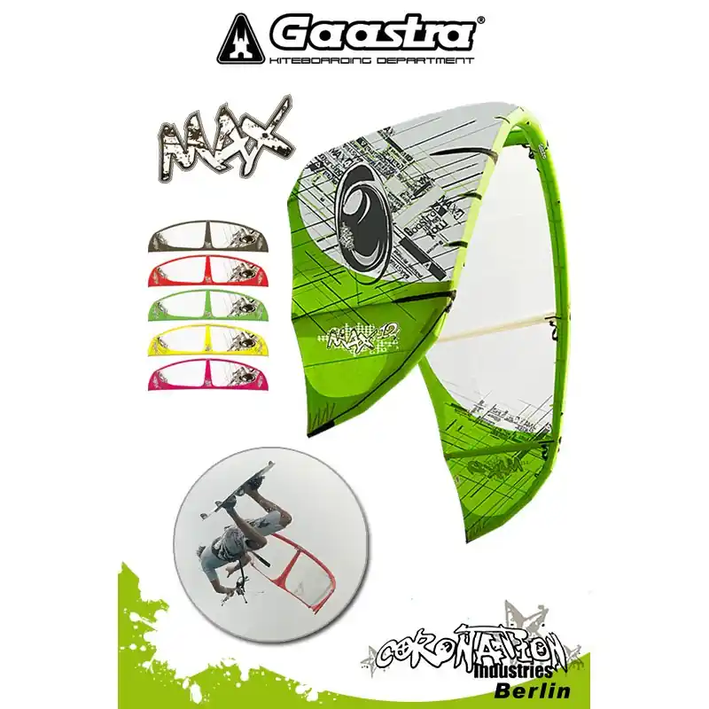 Neu Gaastra Max 4 2010 Freestyle-Kite - 16qm - Kite only