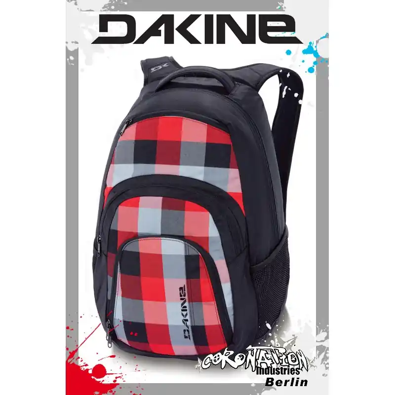 Dakine Campus LG Schul-Sport-Street-Rucksack Black Kernigan 33L Sichere Zahlung