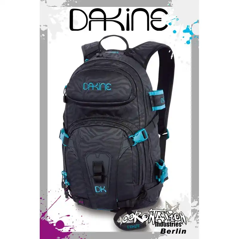 Dakine Heli Pro Girls Snowboard Ski Laptop Schul Rucksack Zebra Billig