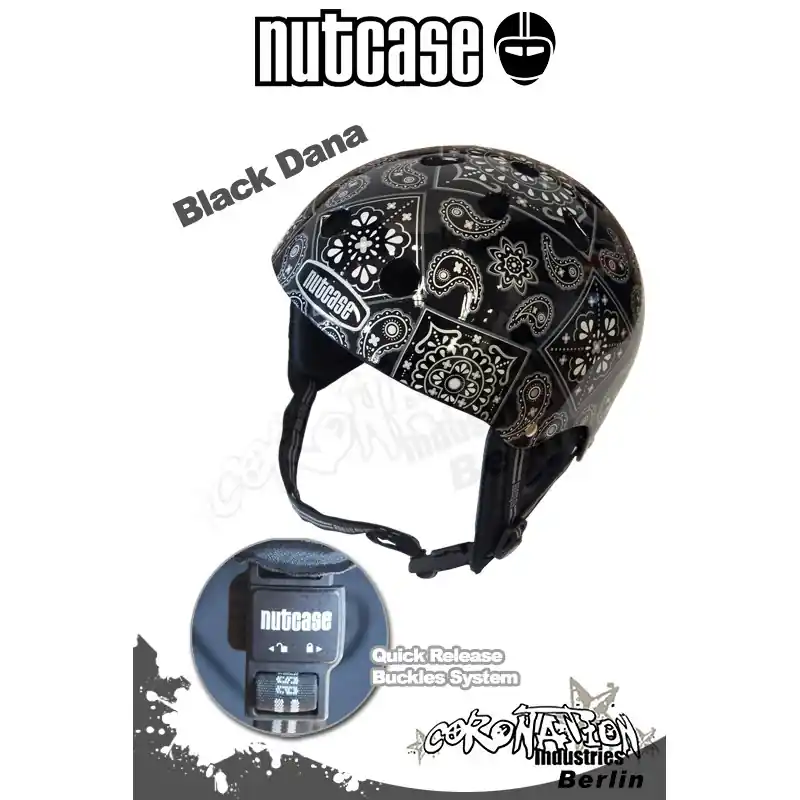 Nutcase Wasser Helm - Black Dana Schneller Versand
