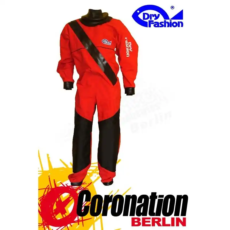 Neu Dry Fashion Trockenanzug PROFI SAILING REGATTA - Rot