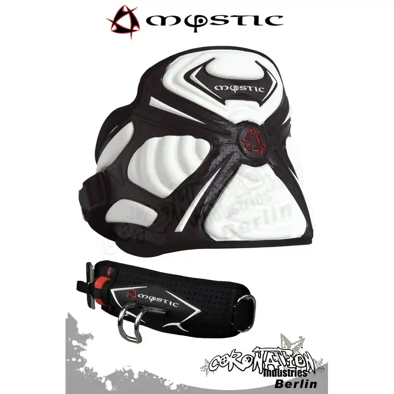 Top-Seller Mystic Treasure Windsurf Waist Harness Hüfttrapez - Weiss