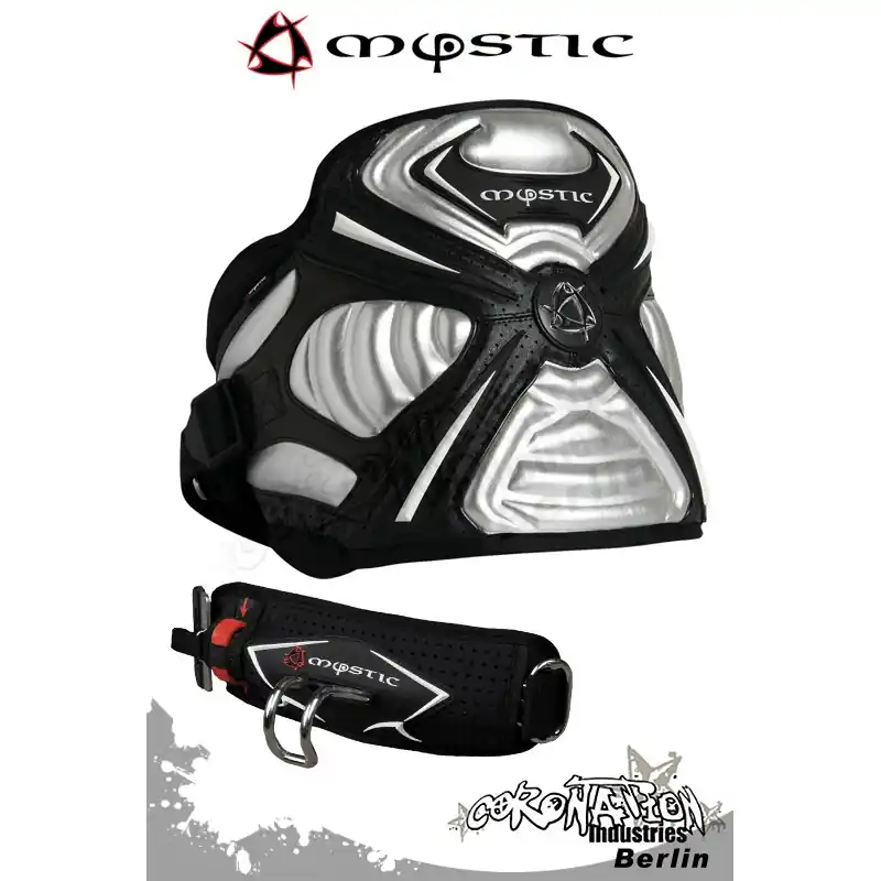 Mystic Treasure Windsurf Waist Harness Hüfttrapez - Silver Neue Ware