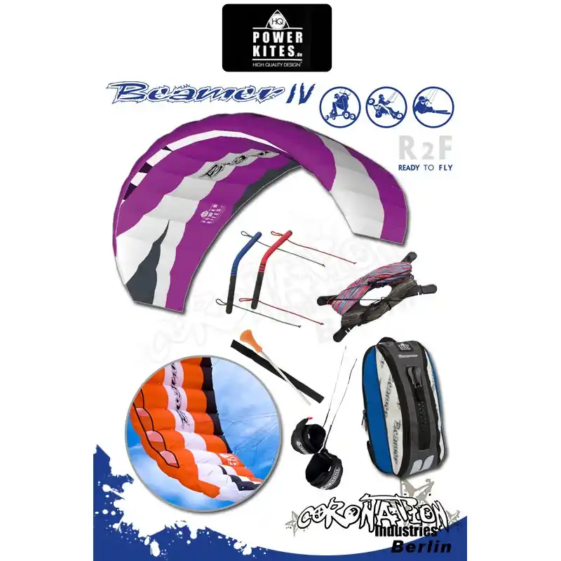 HQ Powerkites 2010 Beamer IV 1.4 R2F Neue Kollektion