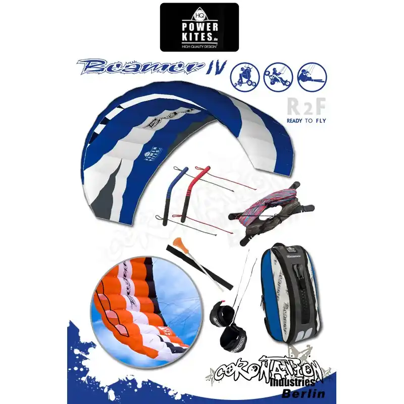 Echt HQ Powerkites 2010 Beamer IV 5.0 R2F