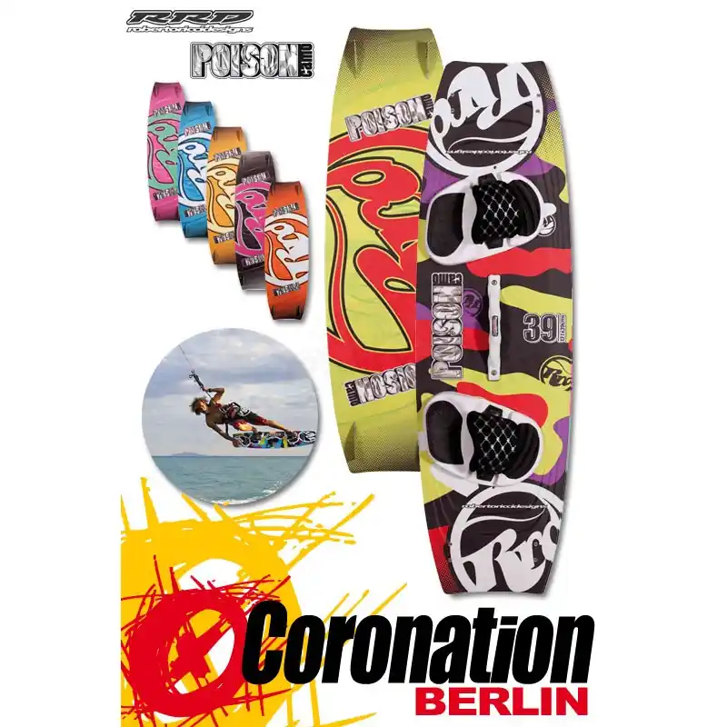 RRD POISON Camo Kiteboard 131x39 Meistverkauft