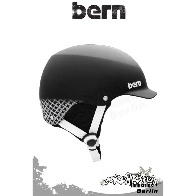 Neuheit Bern Kite-Helm Baker H2O - Black Wallpaper