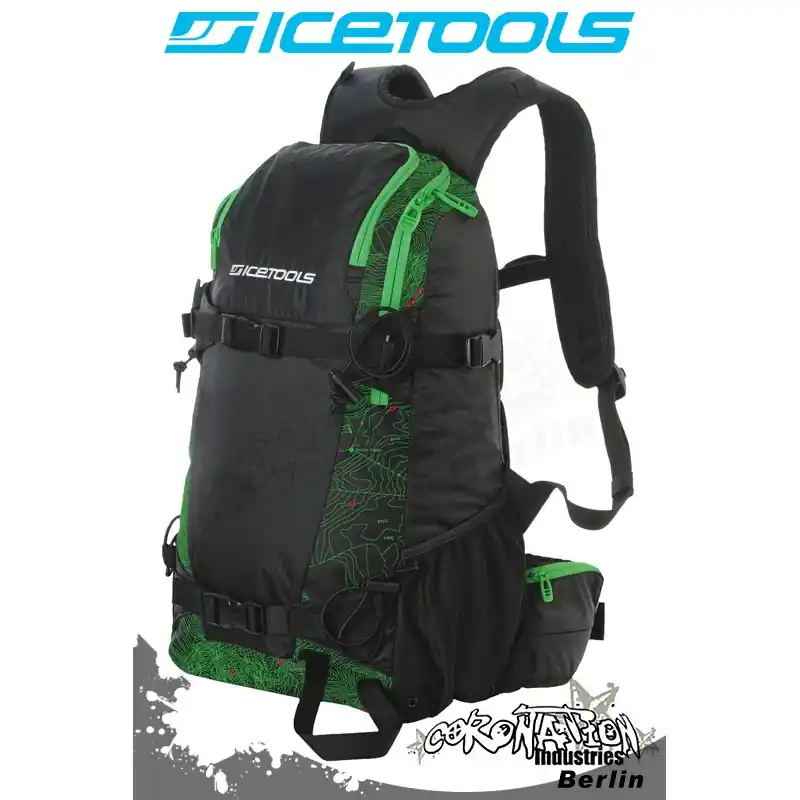 Schnäppchen ICETOOLS Rucksack Backpack 2010 Arctic Vent 25L - Map Print