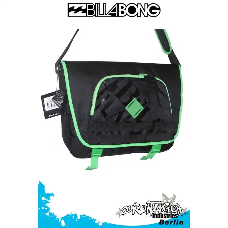 Billabong Laptop-Tasche Messenger Bag Distress - Poison Green Finale Aktion
