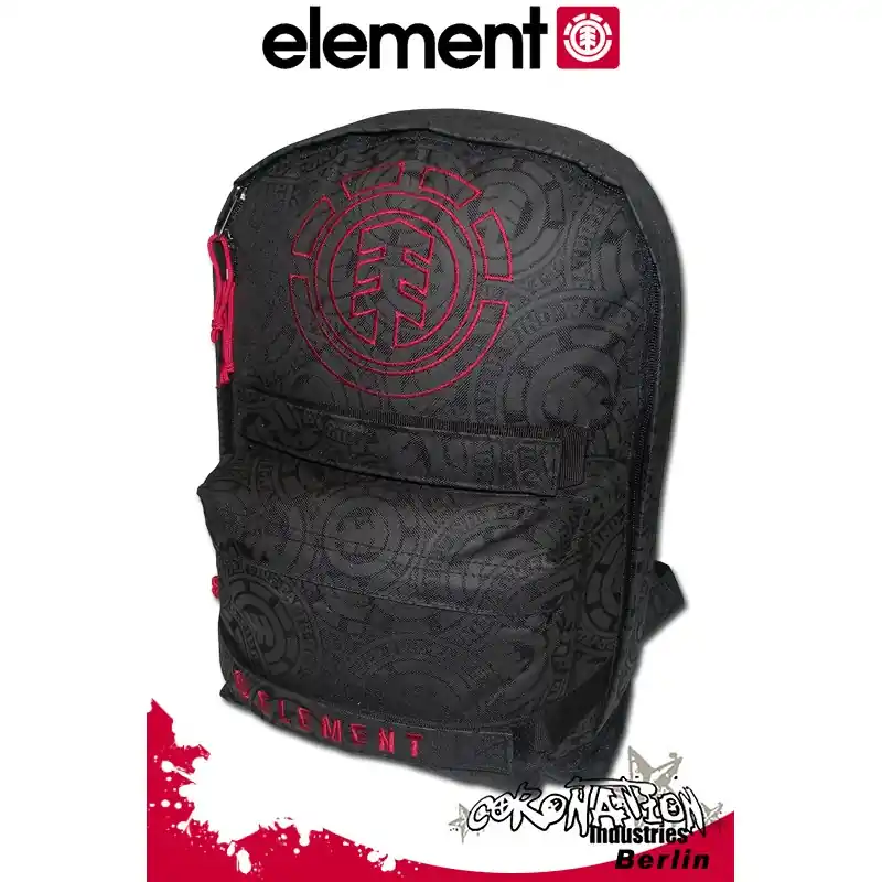 Element Rucksack Backpack Sealed - Black Zertifiziert